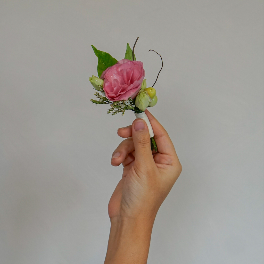 Corsage & Boutonniere Set