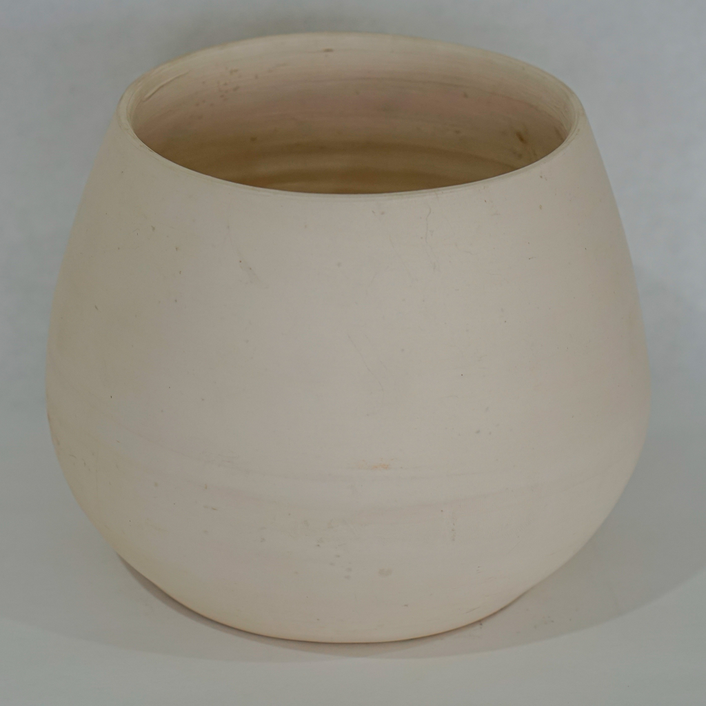 Old Coral Clay Pot